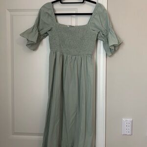 Sage Green Women's Dress